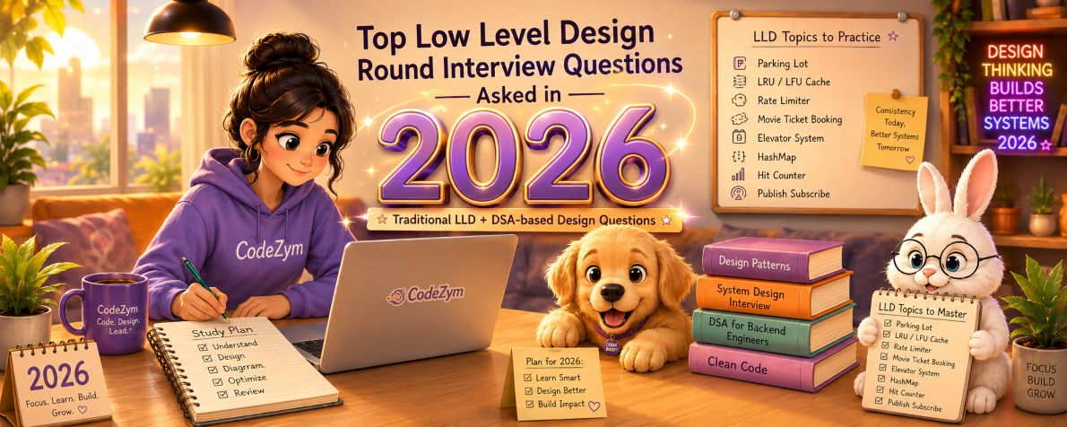 Top Low Level Design Round Interview Questions Asked in 2026