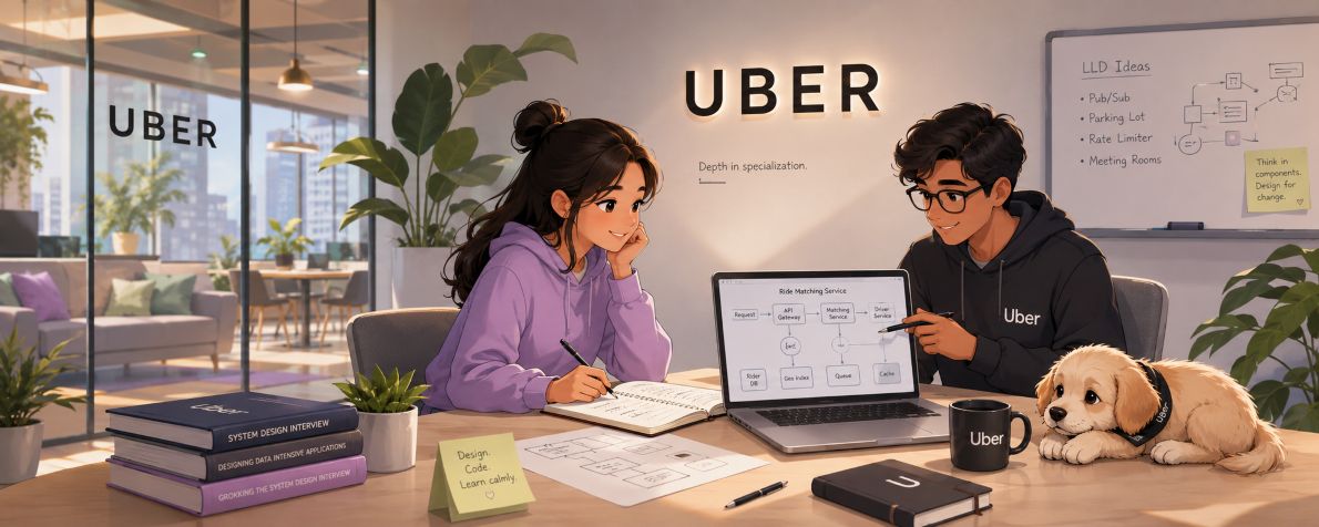 Uber Low Level Design and Depth in Specialization Round Interview Questions from 2026