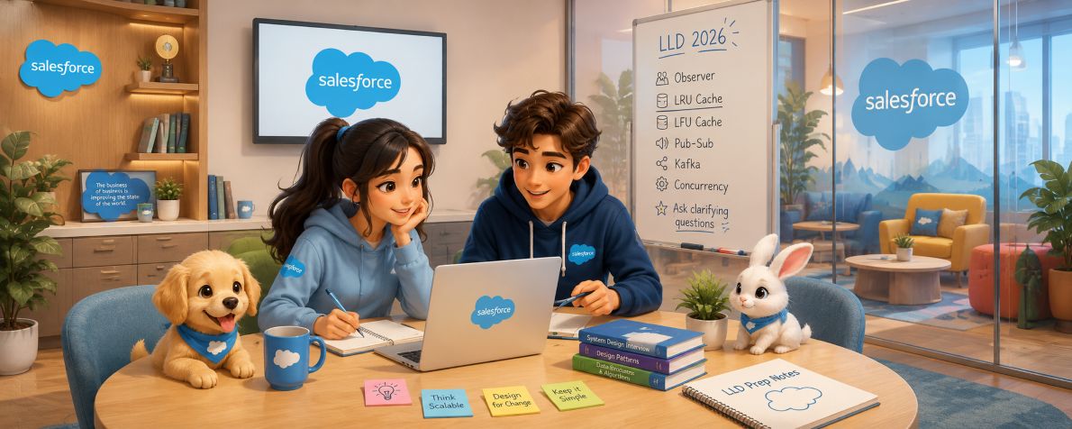 Salesforce Low Level Design Round Interview Questions Asked in 2026