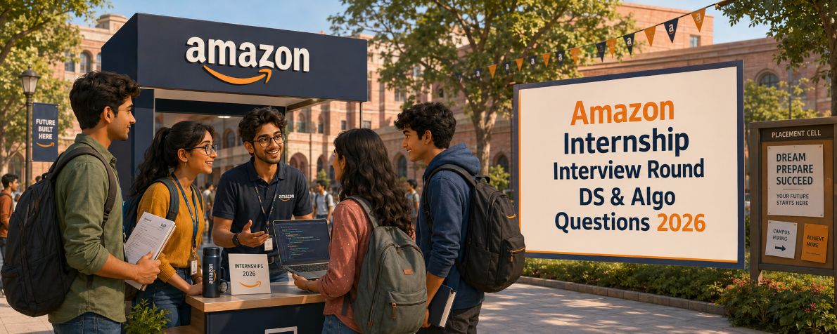 Amazon internship campus hiring and interview preparation