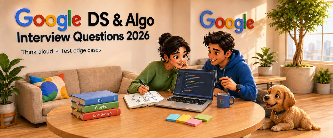 Google DS and Algo Interview Questions 2026